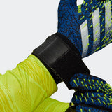 adidas PREDATOR LEAGUE Soccer Goalkeeper Gloves | Blue-Green