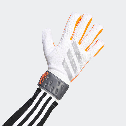 adidas PREDATOR LEAGUE Soccer Goalkeeper Gloves | White