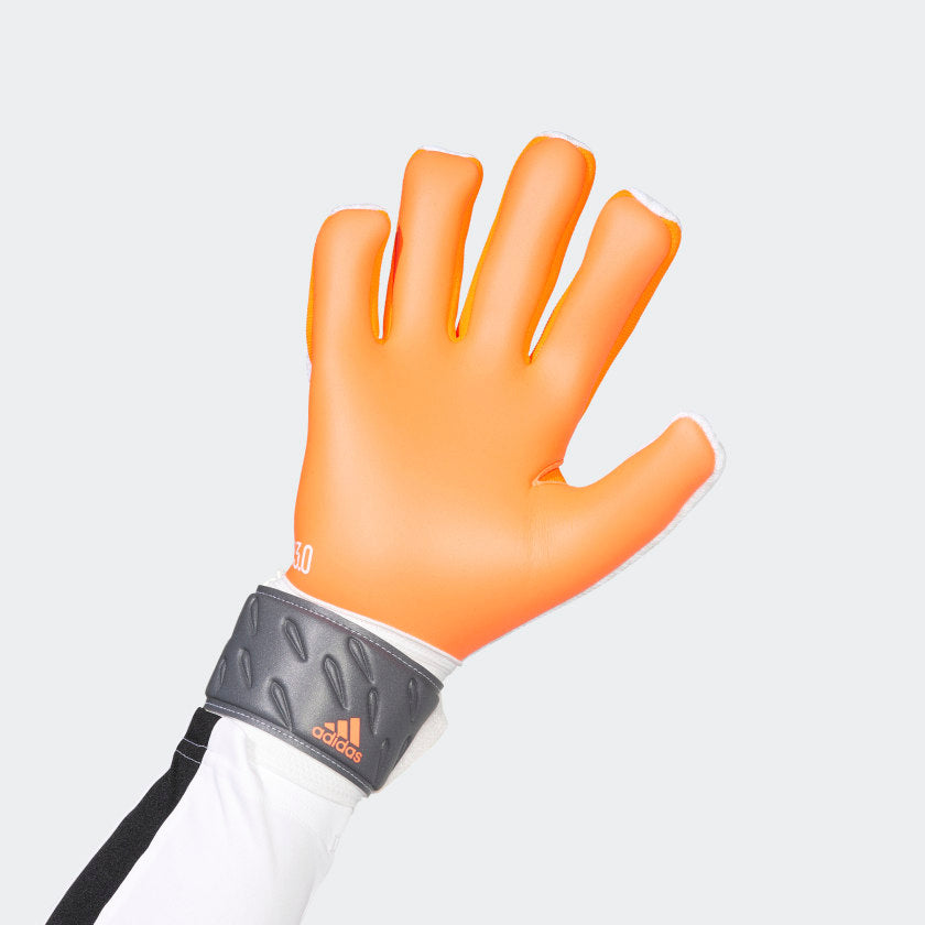 Adidas Predator Pro Goalkeeper Gloves - White-Grey-Orange
