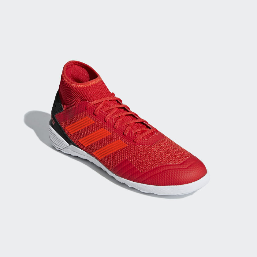 adidas PREDATOR TANGO 19.3 Indoor Soccer Shoes | Red-Black | Men's