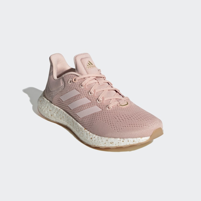 adidas PURE 21 Running Shoes | Pink | Women's | stripe adidas