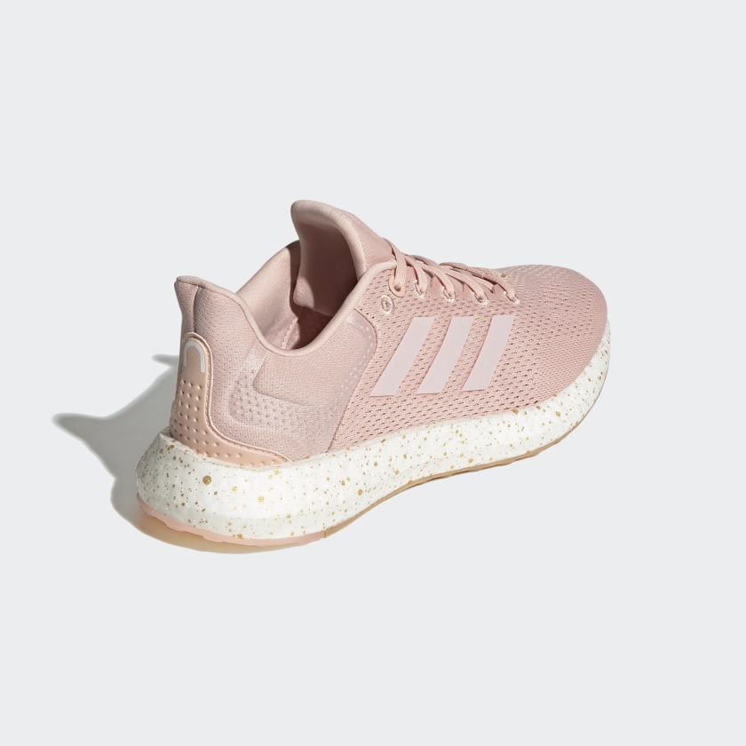 adidas PURE BOOST 21 Shoes | Vapour Pink | Women's | stripe 3 adidas
