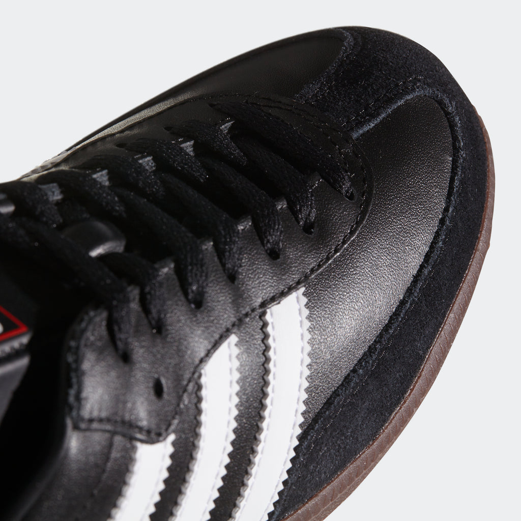 adidas SAMBA OG Leather Shoes | Black-White | Men's | stripe adidas