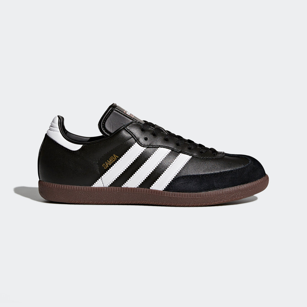 adidas SAMBA OG Leather Shoes | Black-White | Men's | stripe adidas