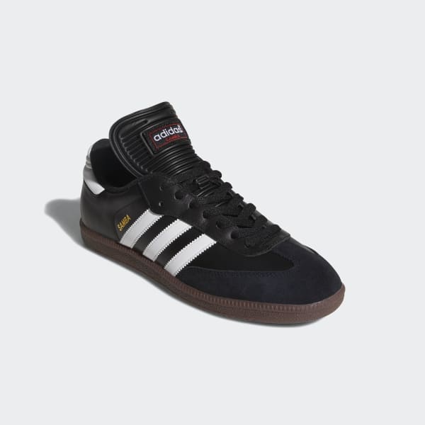 adidas SAMBA CLASSIC Leather Shoes | Black-White | Men's