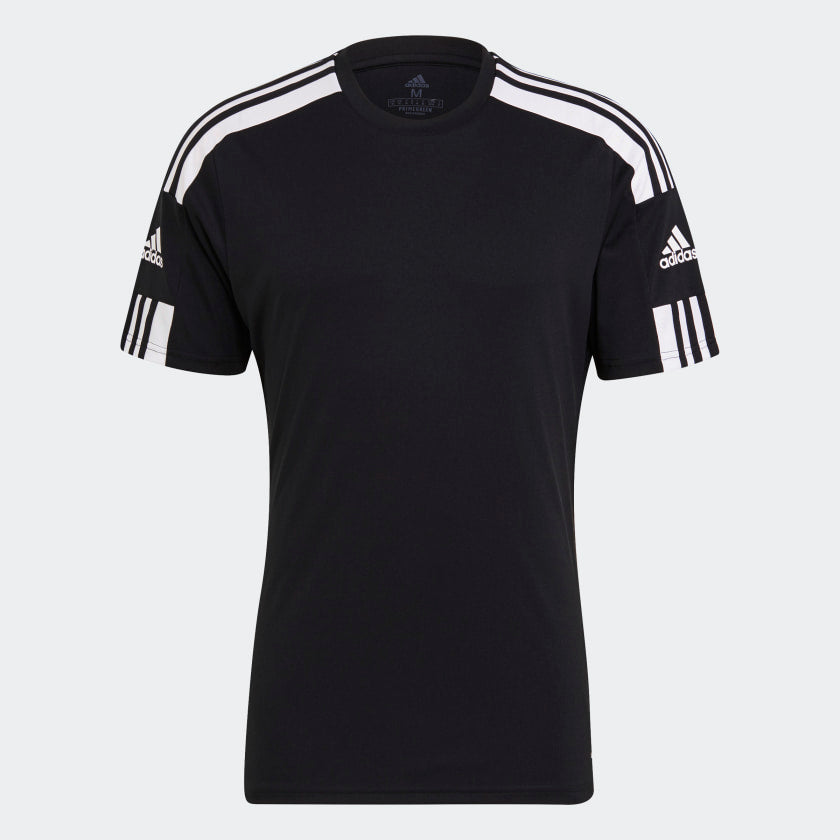 adidas SQUADRA 21 Soccer Jersey | Black-White | Men's