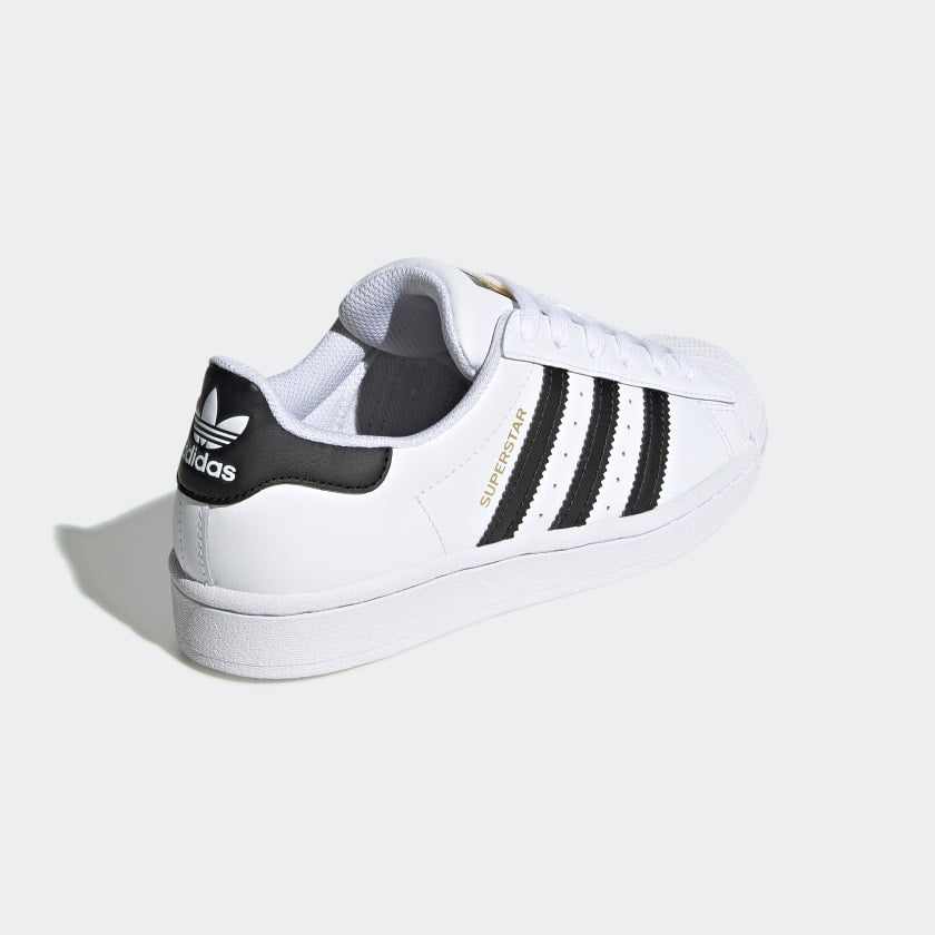 Adidas Superstar white black leather Shell Toe Sneakers mens shoe Sz.6.5  B49794 