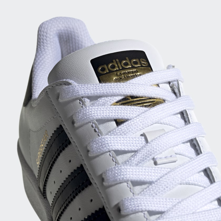 Tentáculo Robusto Garganta adidas Originals SUPERSTAR Junior Shell-Toe Shoes | White | Youth | stripe  3 adidas