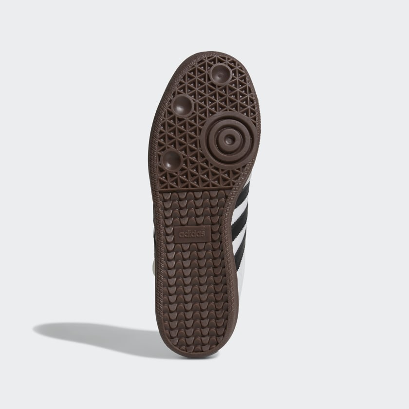 adidas Samba Indoor Shoes, White/Black/Red / 6.5
