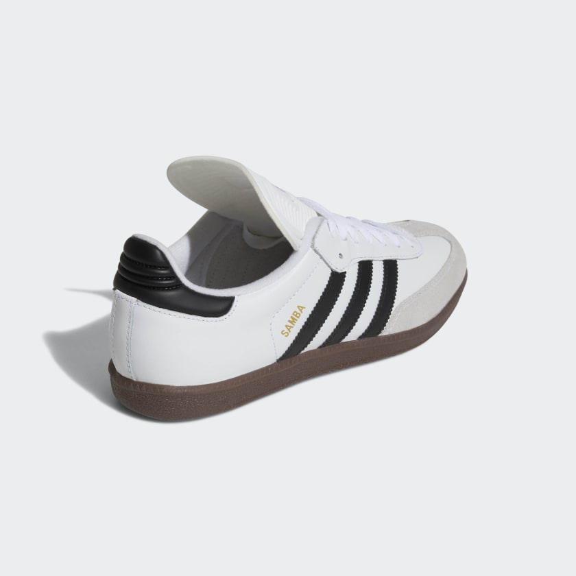 adidas Samba Indoor Shoes, White/Black/Red / 6.5 adidas Samba Indoor Shoes, White/Black/Red / 6.5