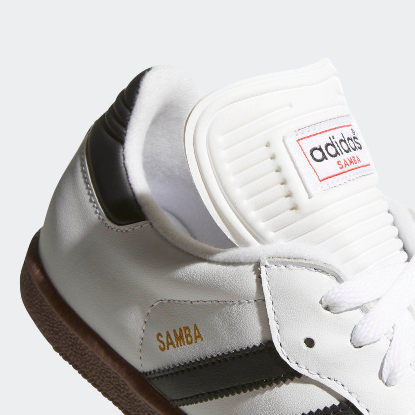Altitud dinero Indefinido adidas SAMBA CLASSIC Leather Shoes | White-Black | Men's | stripe 3 adidas