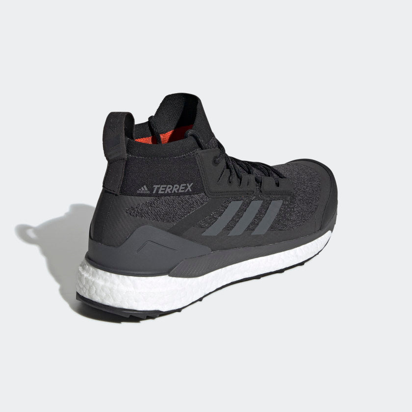 adidas Terrex Free Hiker - Men's Black/Grey Six/Active Orange / 13 adidas Terrex Free Hiker - Men's Black/Grey Six/Active Orange / 13