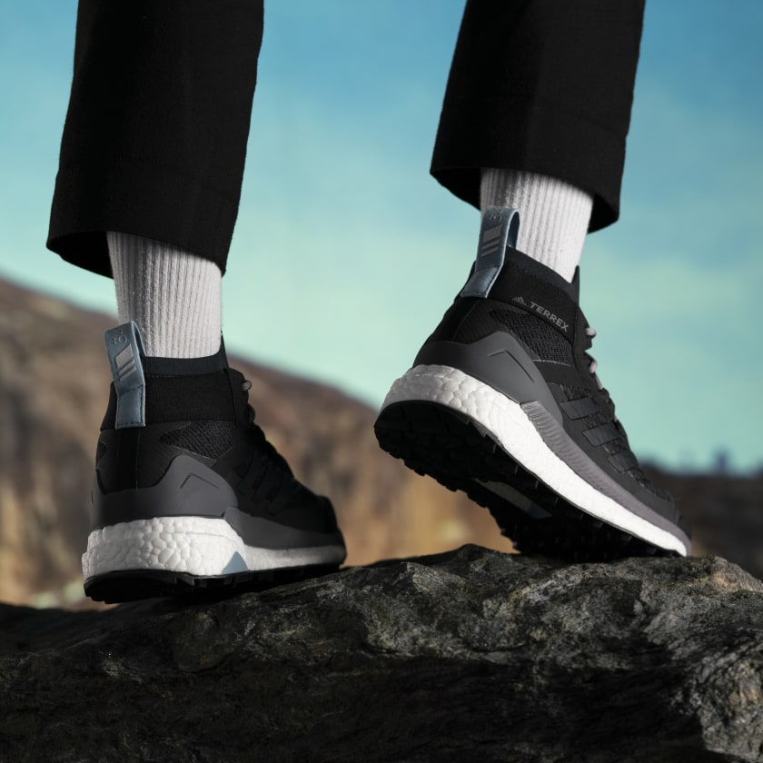 adidas TERREX FREE HIKER Hiking Shoes | Carbon | | stripe 3 adidas