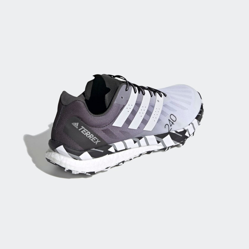 adidas SPEED ULTRA Trail Shoes - Grey | Men's | stripe 3 adidas