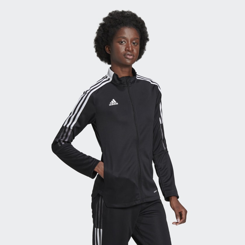 adidas TIRO 21 Track Jacket | Black | Women's