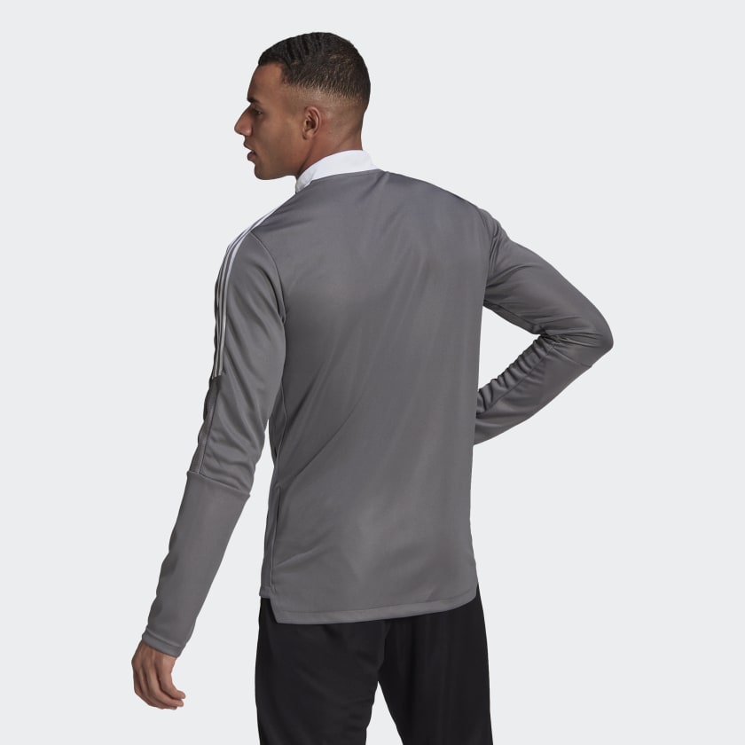 adidas TIRO 21 Track Jacket | Grey Four | Men's