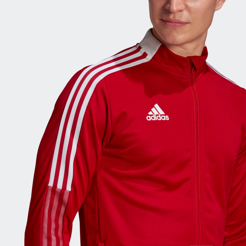 adidas TIRO 21 Track Jacket | Red | Men's | 3 adidas