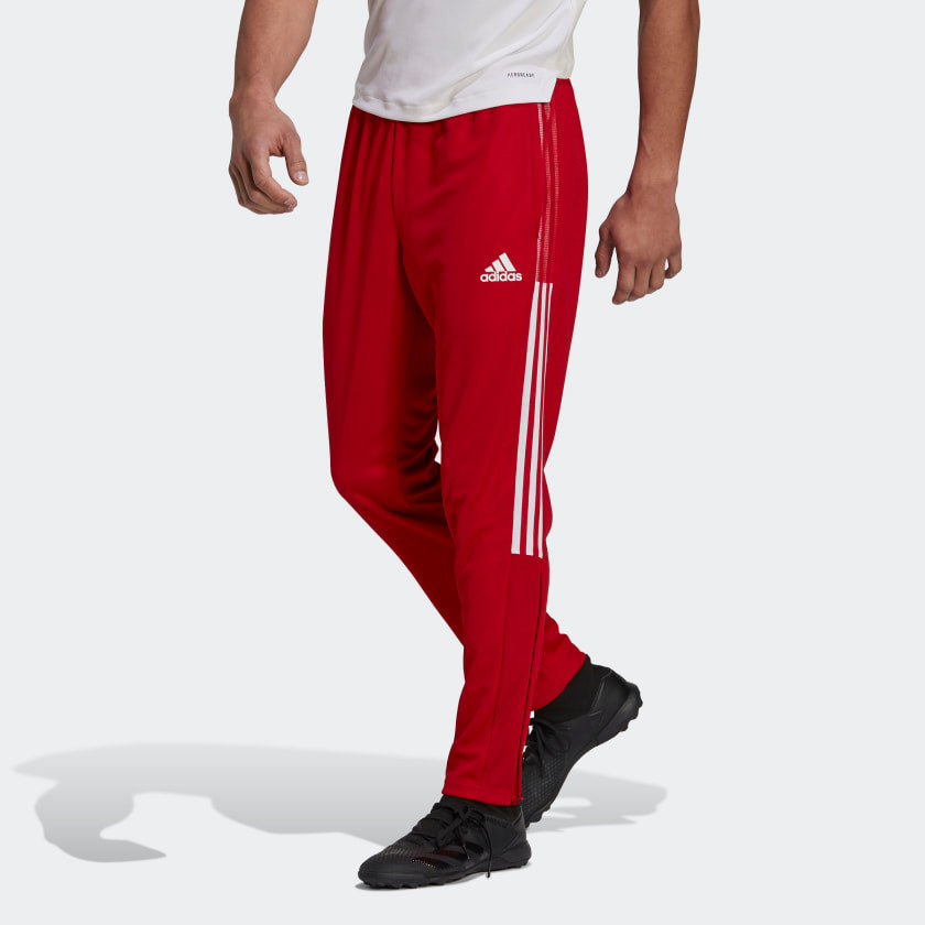 adidas TIRO CU Track Pants  Team Power Red  Mens  stripe 3 adidas
