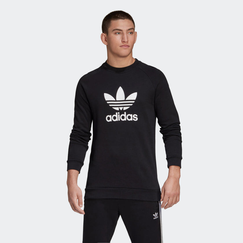 Black adidas originals jumper Clearance