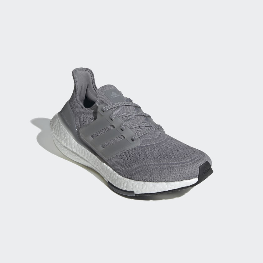 adidas ULTRABOOST 21 Running Shoes | Grey Three | Women's