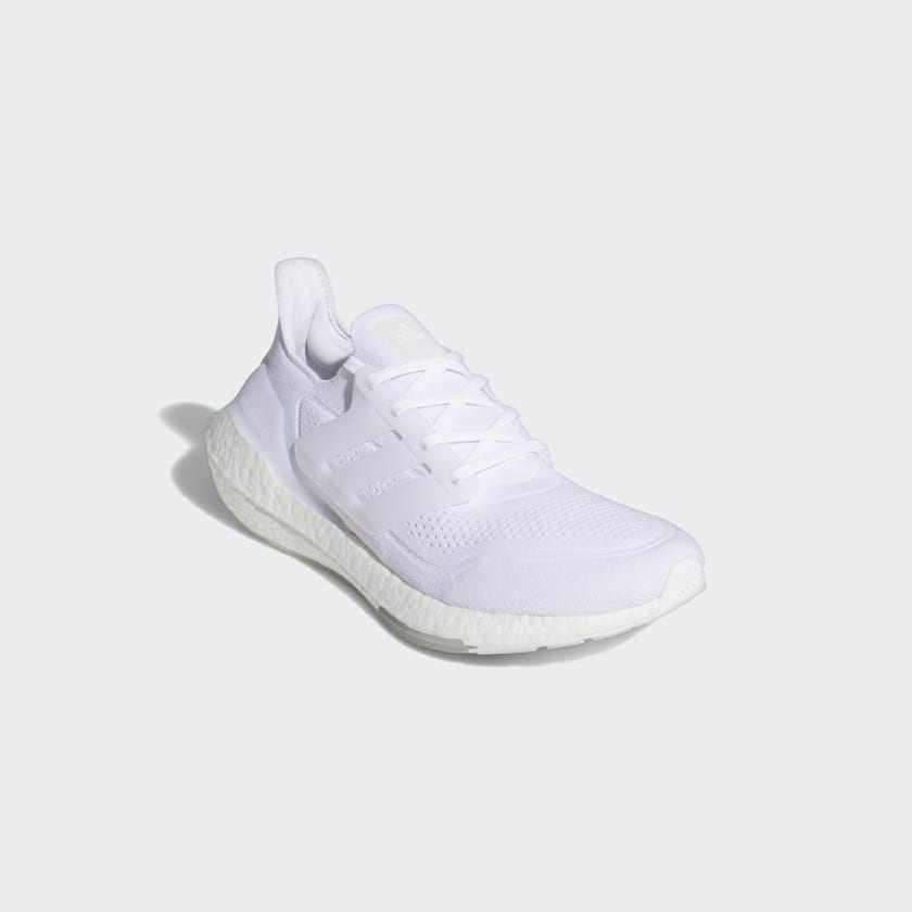 adidas ULTRABOOST 21 Shoes - Cloud White | Men's