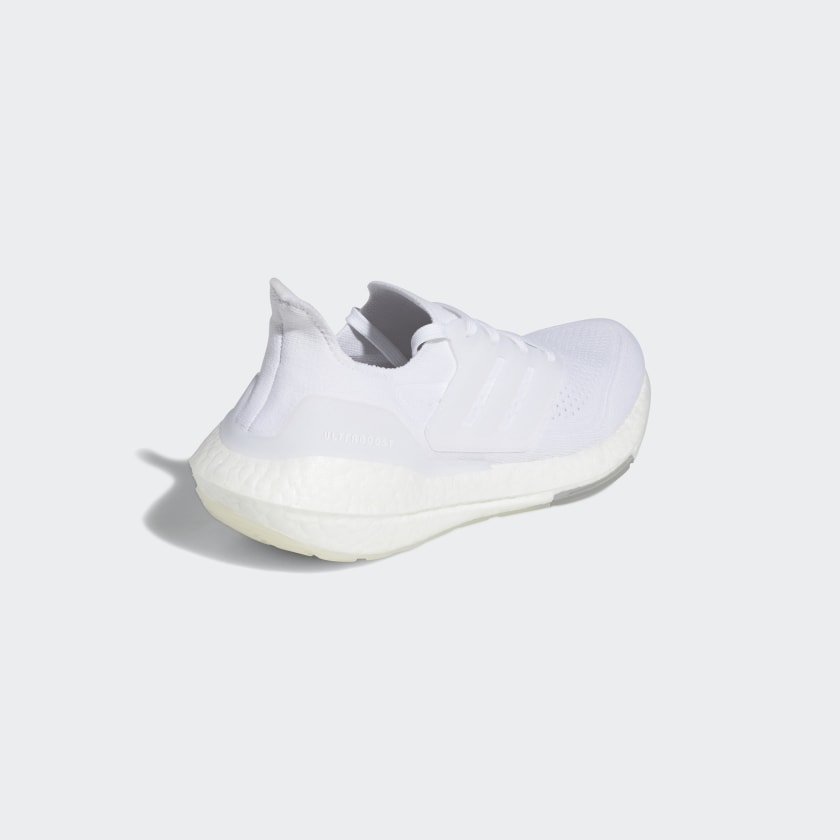 adidas ULTRABOOST 21 Running Shoes Triple White Women's