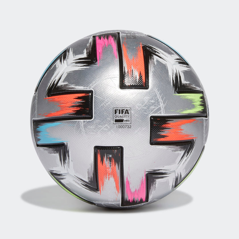 adidas UNIFORIA FINALE PRO Soccer Ball | Silver Metallic