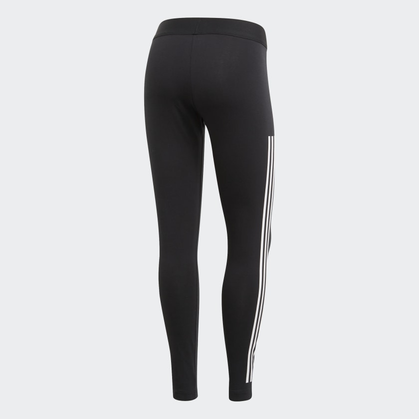 adidas MUST HAVE 3-STRIPES Training Tights | Black-White | Women's