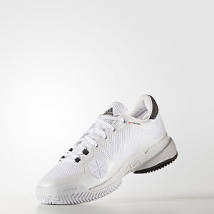 adidas BARRICADE 2017 Tennis Shoes | White-Grey | Men's