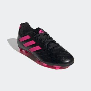 adidas Jr. Goletto VIII FG Soccer Cleats | Black/Pink | Kid's