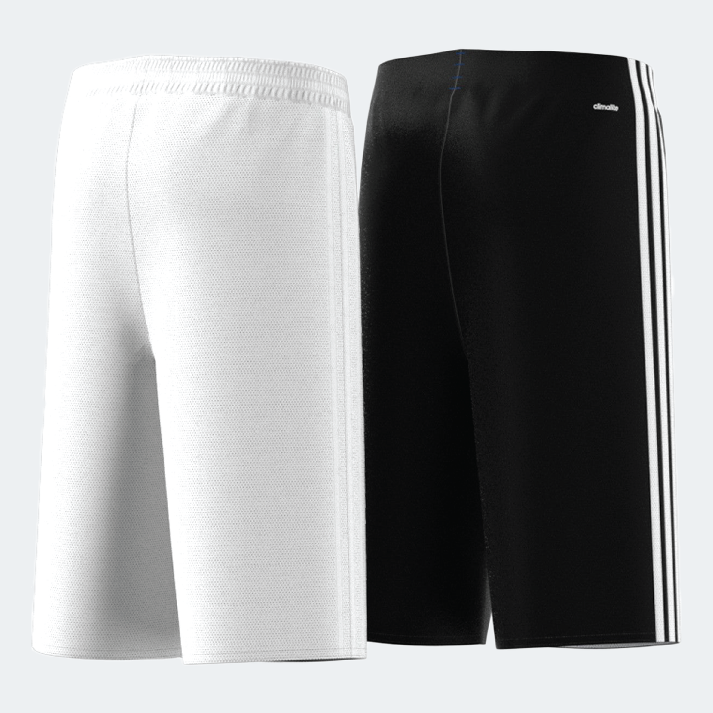 adidas 3-STRIPES PRACTICE Reversible Shorts | Black-White | Youth