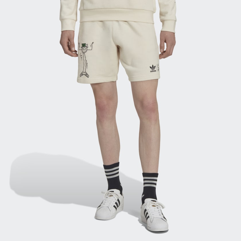 adidas Originals x André Saraiva Shorts | Non Dyed | Men's – stripe 3 adidas