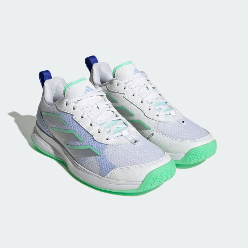 adidas Avaflash Low Tennis Shoes | White/Blue | Women's