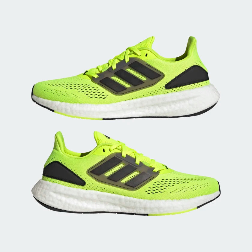 adidas PURE BOOST 22 Running Shoes | Solar Yellow | Men's