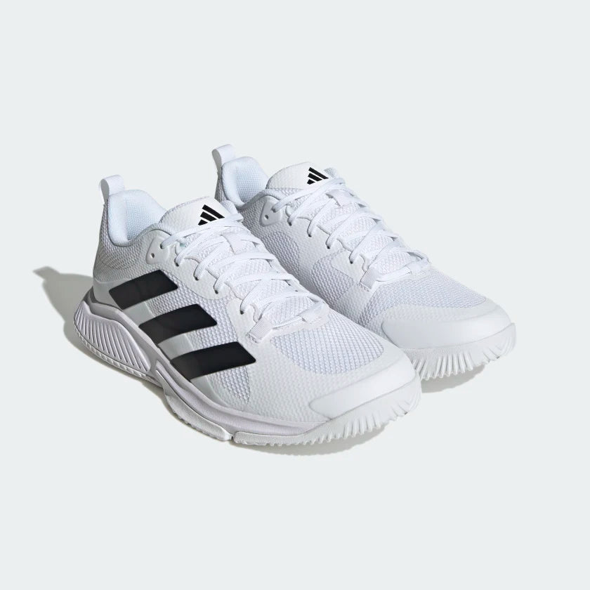 adidas ADIZERO Tennis Shoes FTWR White-Solar Red | Men's | stripe 3 adidas