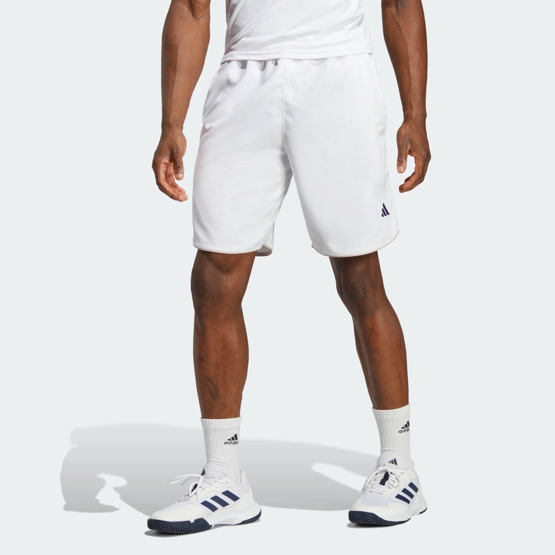 adidas Clubhouse Premium Classic Tennis 9-inch Shorts | Men's adidas Clubhouse Premium Classic Tennis 9-inch Shorts | Men's