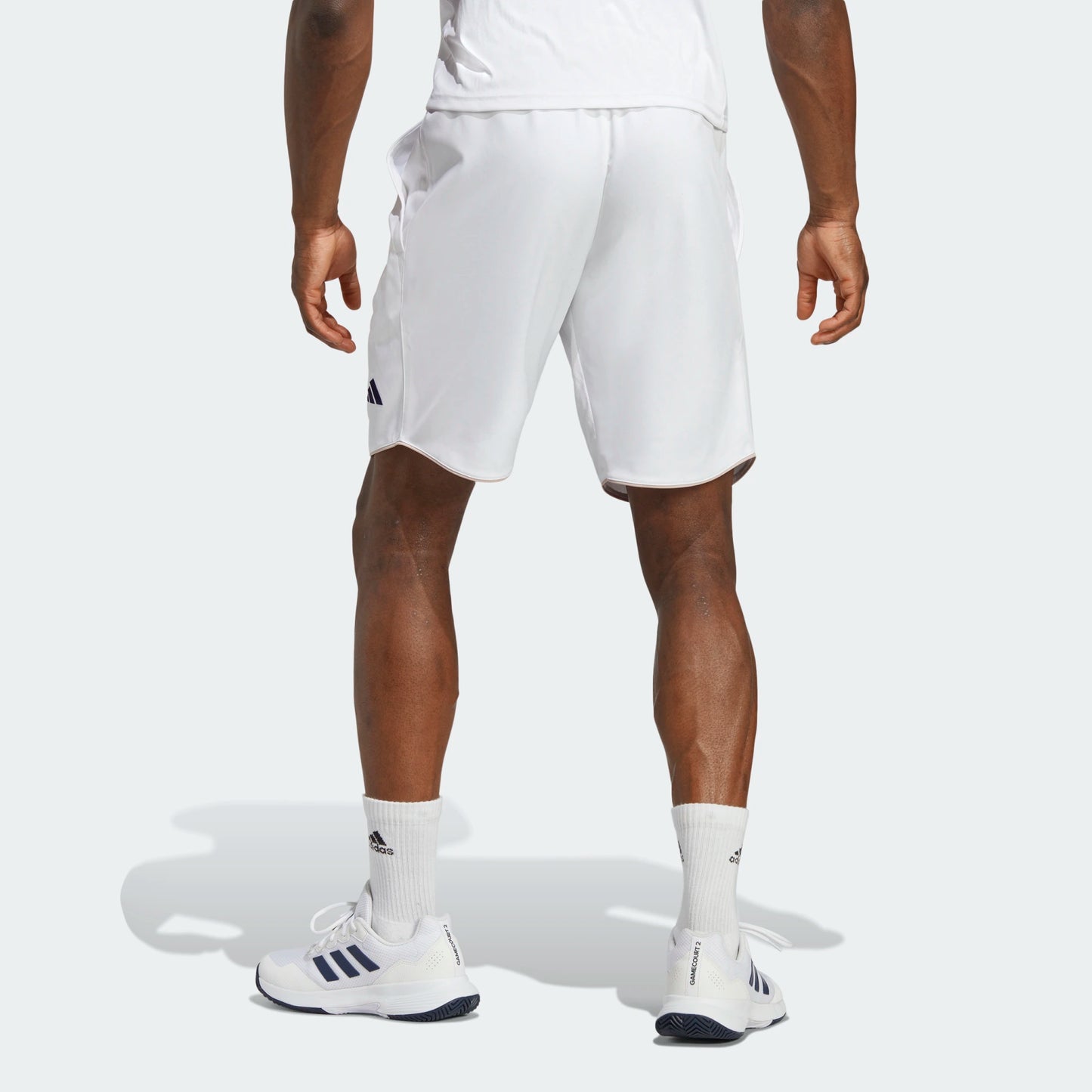 adidas Clubhouse Premium Classic Tennis 9-inch Shorts | Men's