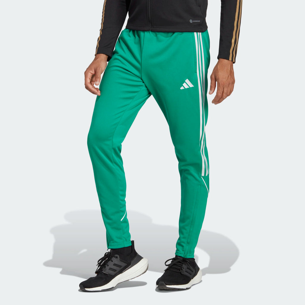 adidas TIRO Pants | Green | Men's stripe 3 adidas