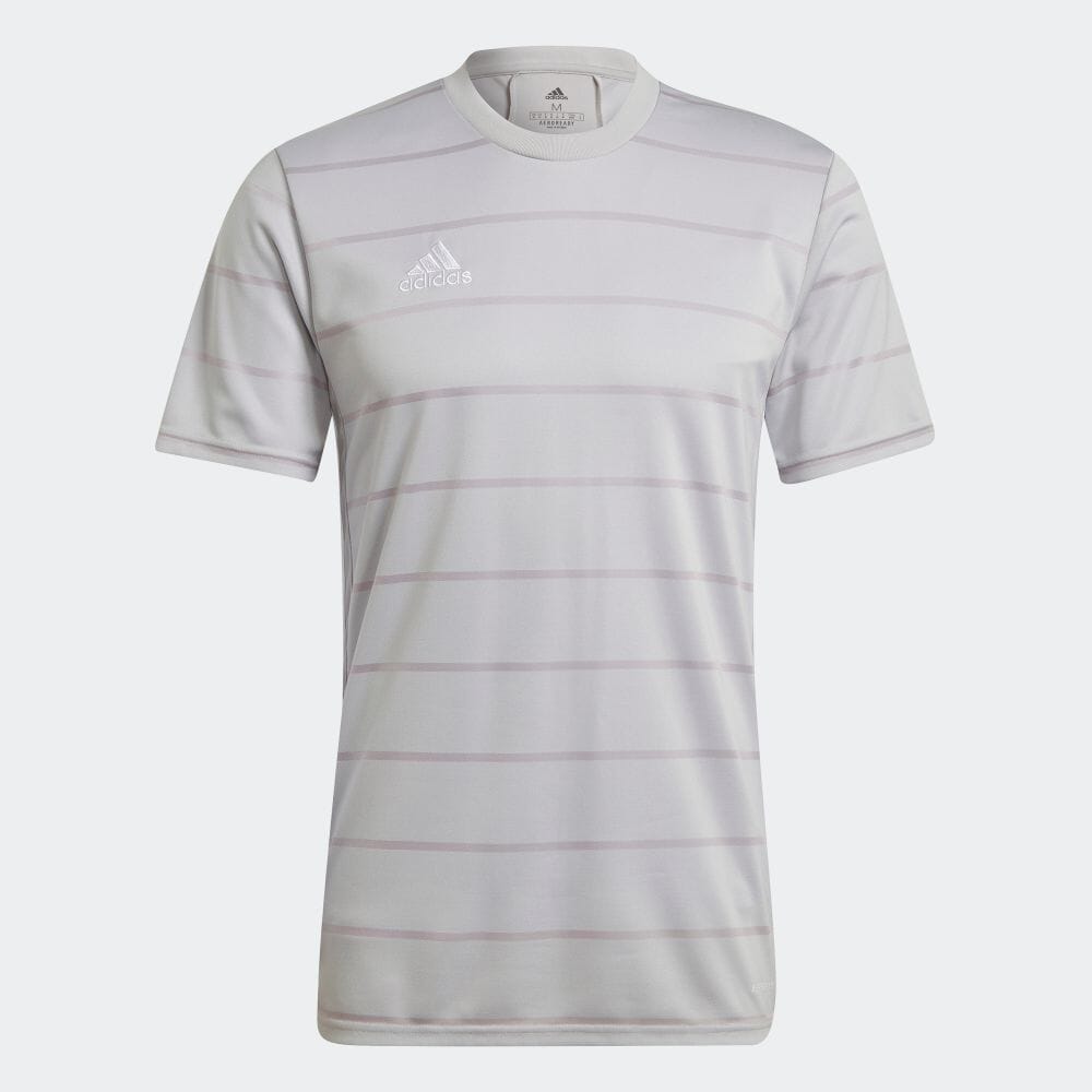adidas CAMPEON 21 Soccer Jersey | Light Grey | Men's