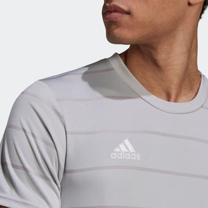 adidas CAMPEON 21 Soccer Jersey | Light Grey | Men's